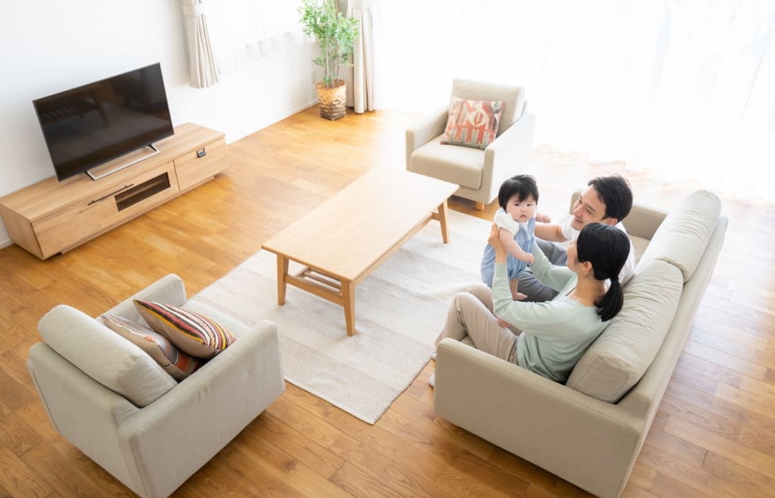 お客様の「今」の生活と、「未来」の生活それぞれを共に考えさせていただき実現できる住まいの形を提案いたします。