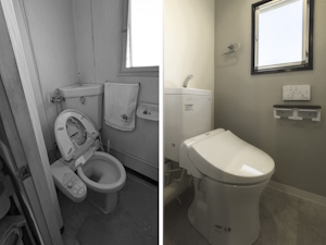 ◎コンパクトでも機能性抜群！快適＆エコなトイレ空間へ