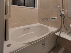 ◎サーモバスの高い断熱性能で温もりが続くバスルーム